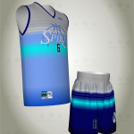 Team Sure Win basketball jersey sublimation