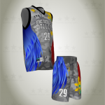 Full Bleed Sublimation Basketball Uniforms